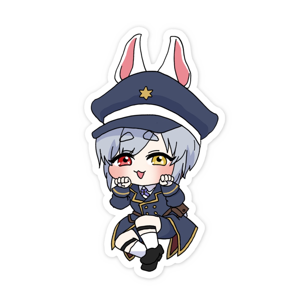 月見坂ことはステッカー