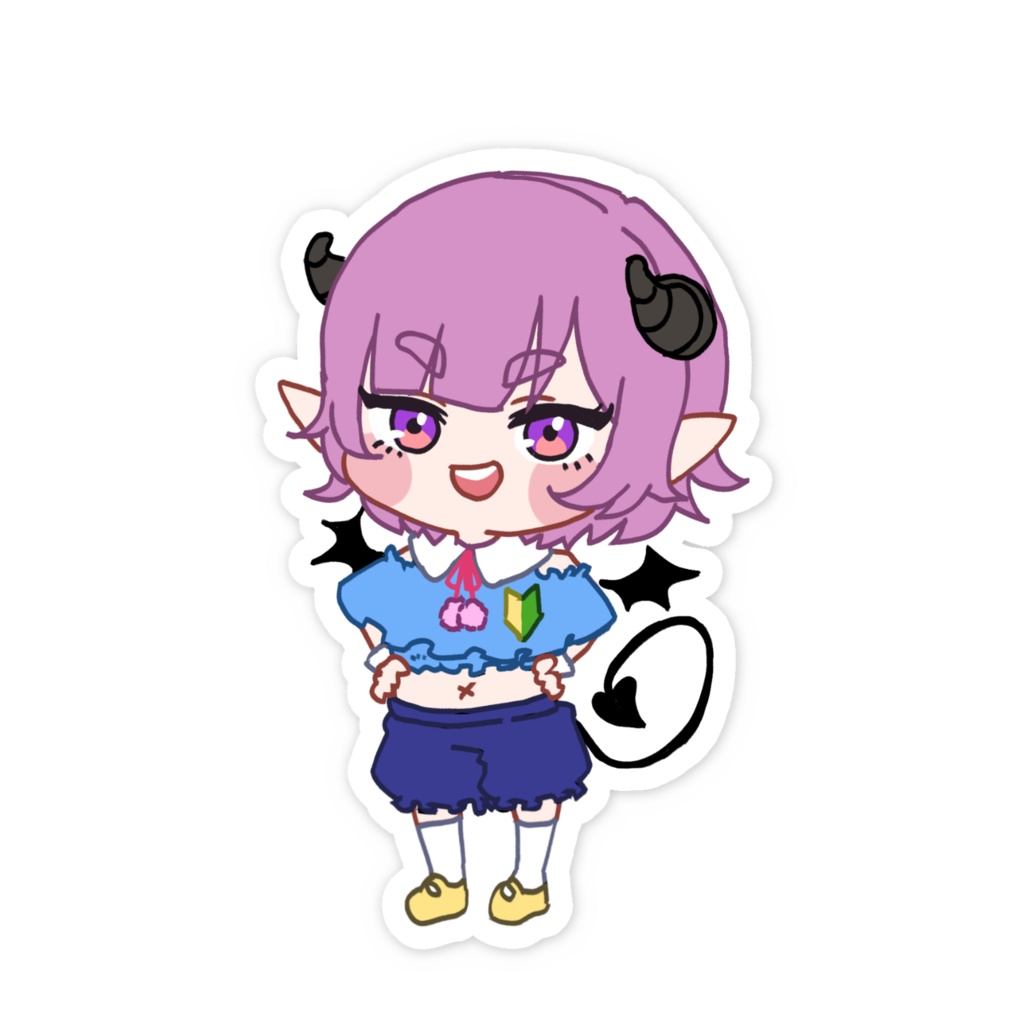 サキュバス(見習い)ステッカー