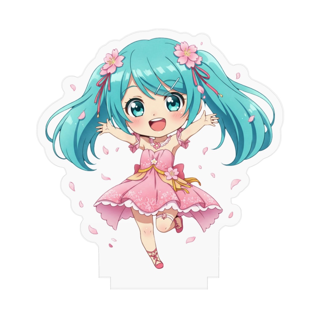 ミクと共に奏でる春風アクリルスタンド