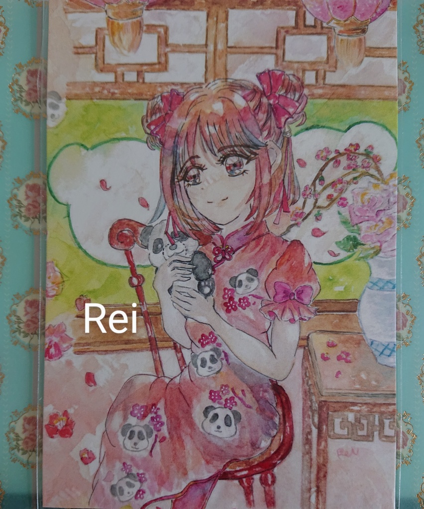 ポストカード パンダ❤️