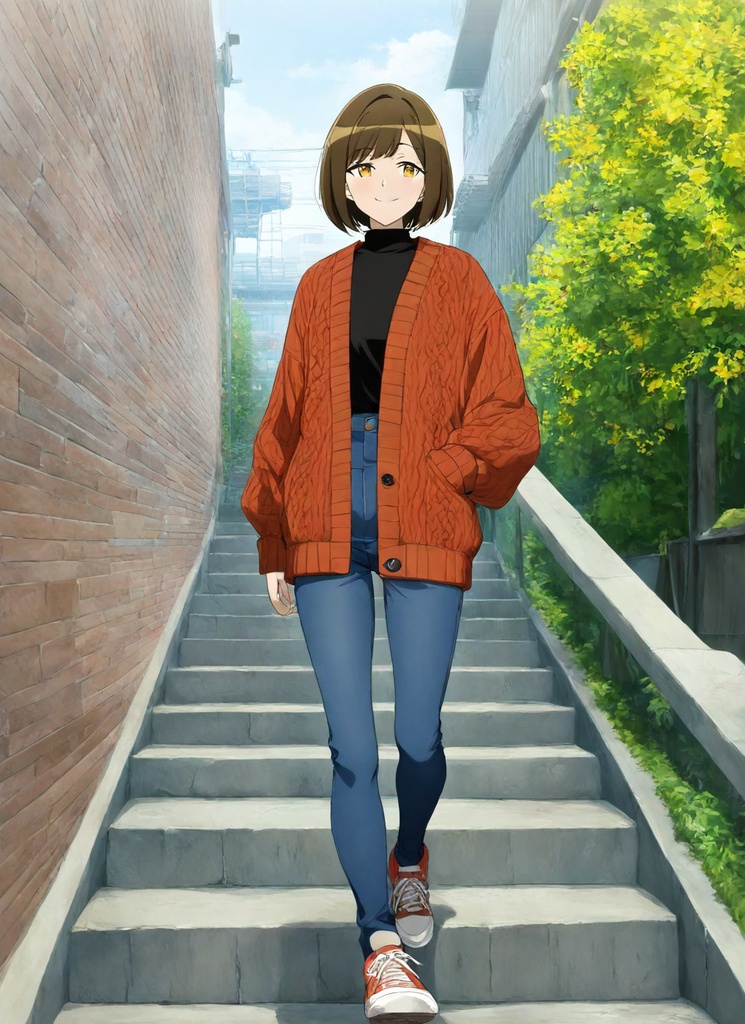 黒瀬瑠花 AIグラビア集 Vol.01 - Soft Cool Days