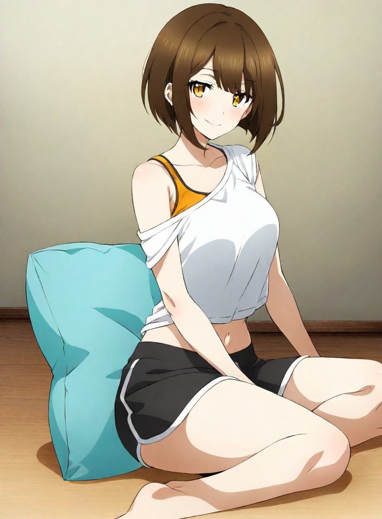 黒瀬瑠花 AIグラビア集 Vol.01 - Soft Cool Days