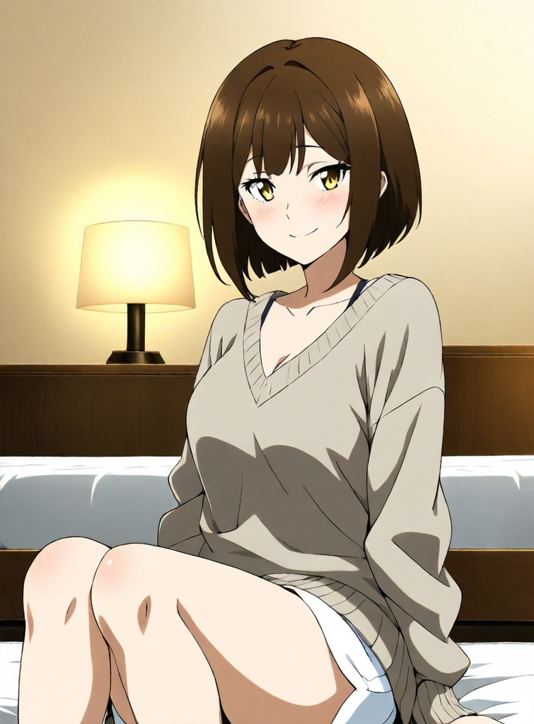 黒瀬瑠花 AIグラビア集 Vol.01 - Soft Cool Days