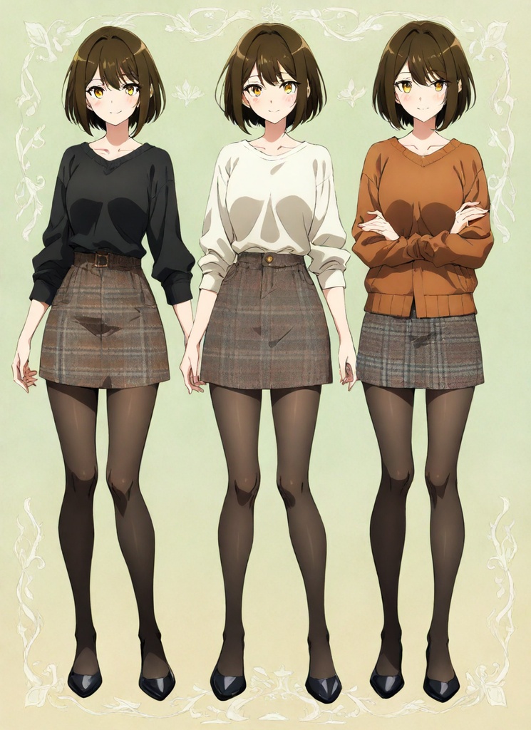 黒瀬瑠花 AIグラビア集 Vol.01 - Soft Cool Days