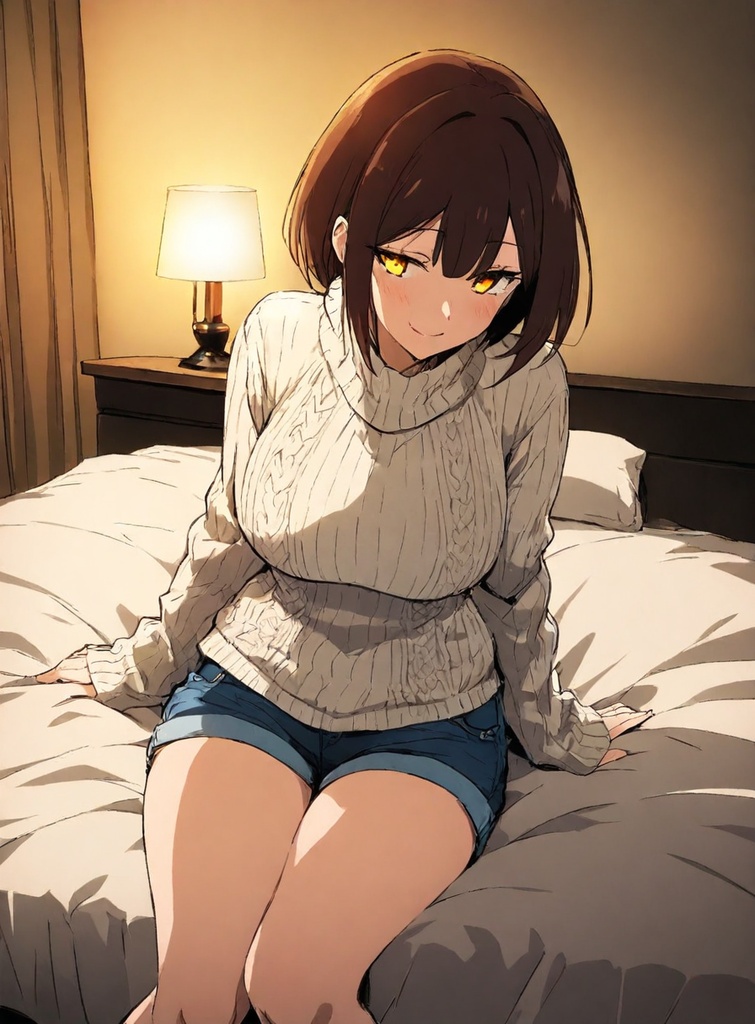 黒瀬瑠花 AIグラビア集 Vol.01 - Soft Cool Days
