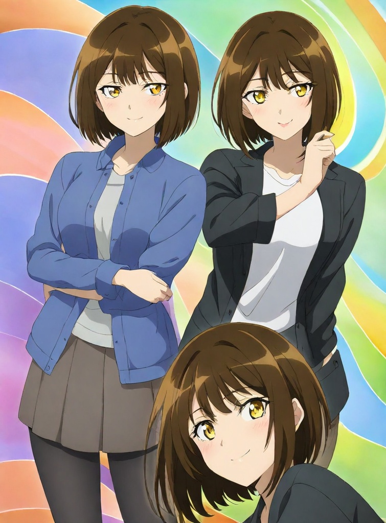 黒瀬瑠花 AIグラビア集 Vol.01 - Soft Cool Days