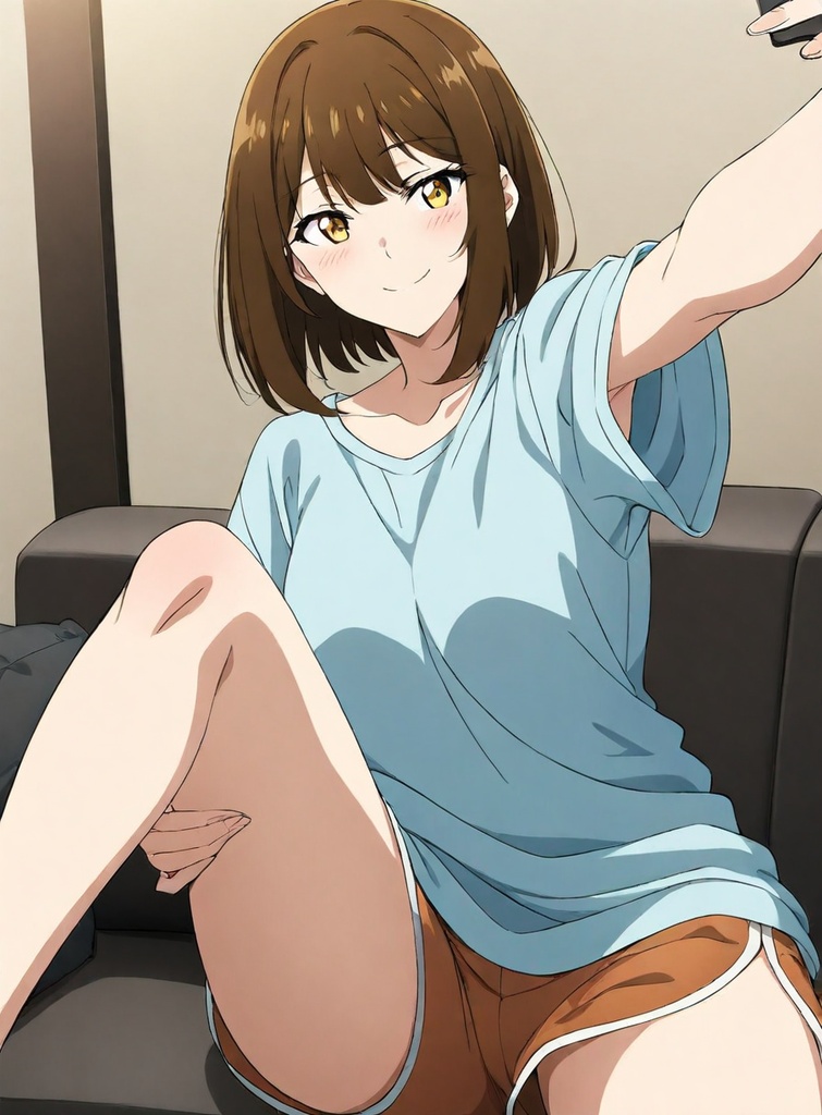 黒瀬瑠花 AIグラビア集 Vol.01 - Soft Cool Days