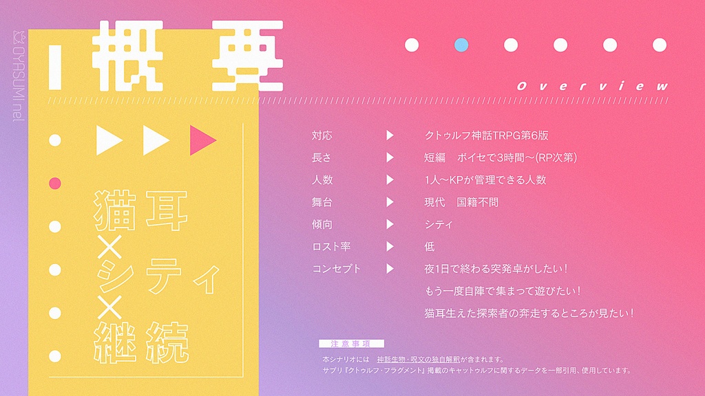 【CoC】猫カフェ行ったら猫耳生えた【SPLL:E109460】