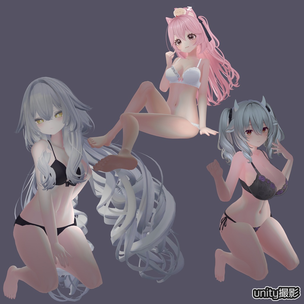 🎊発売SALE!🎊リアル肌ノーマルマップ使用!汎用ほどなまskinマテリアル【liltoon肌プリセット】