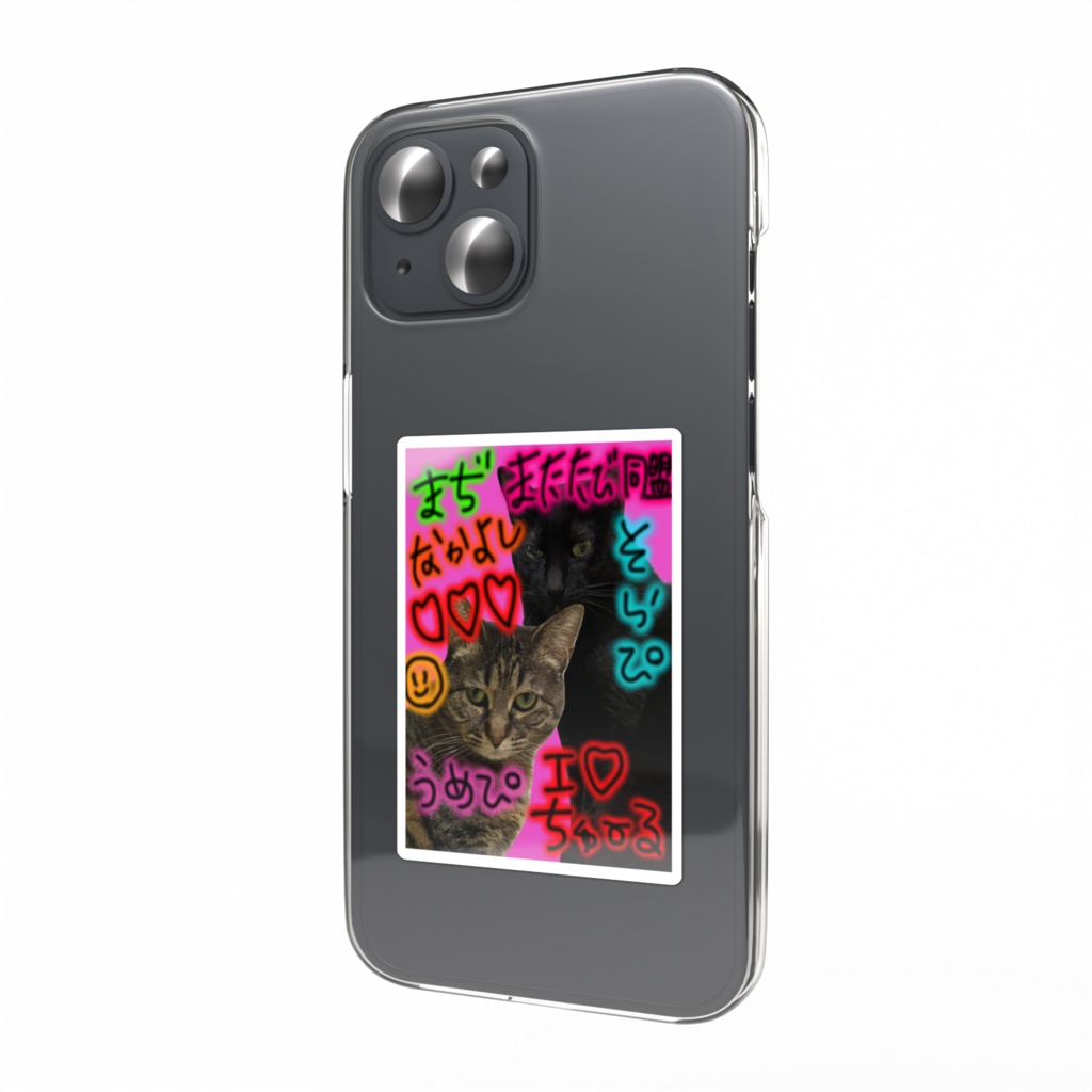 平成プリクラ風(猫ver)