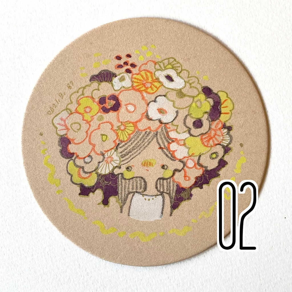 ハナマル原画(3月)