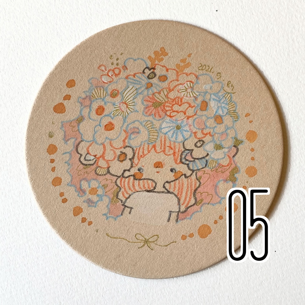 ハナマル原画(3月)