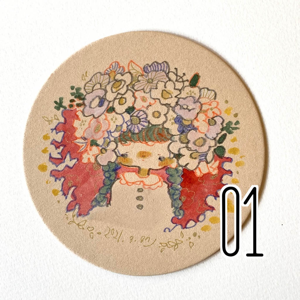 ハナマル原画(3月)