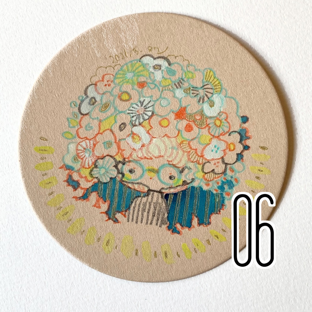 ハナマル原画(3月)