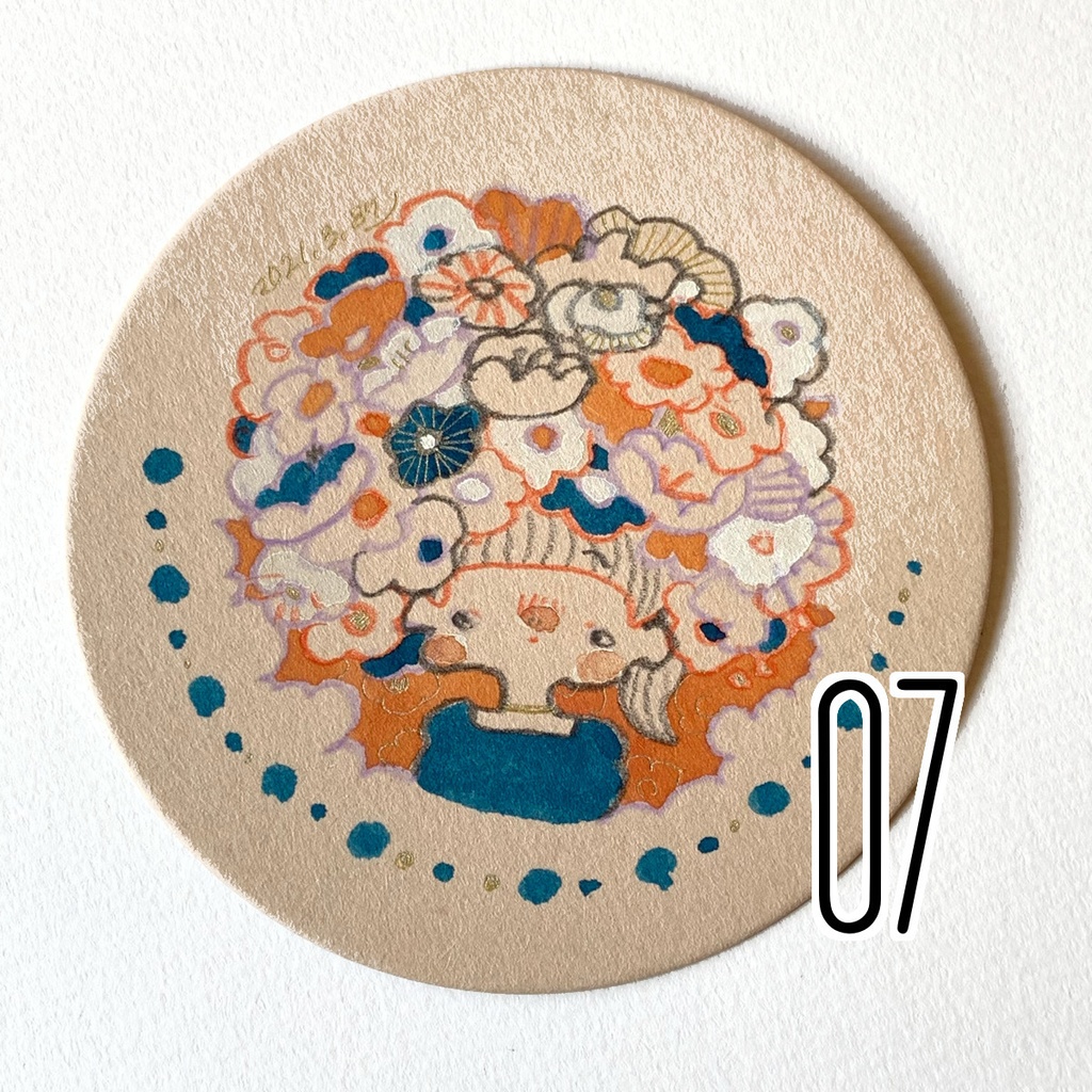 ハナマル原画(3月)