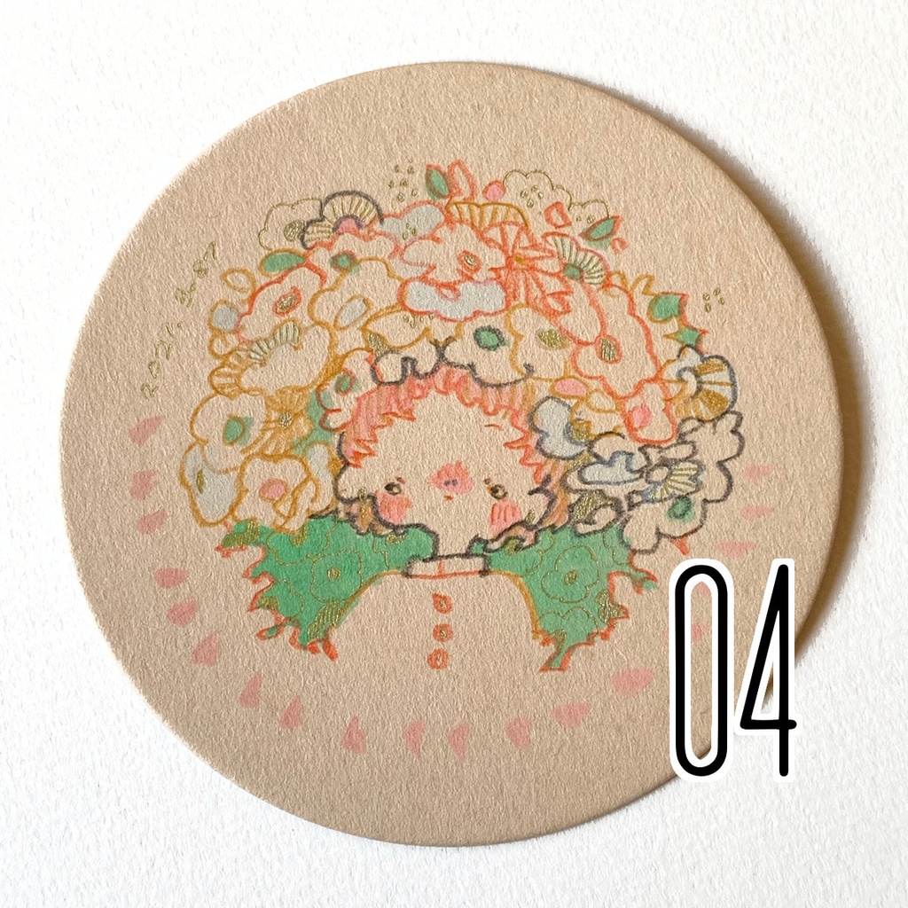 ハナマル原画(3月)