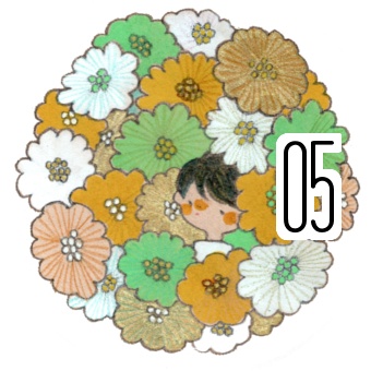 ハナマルステッカー