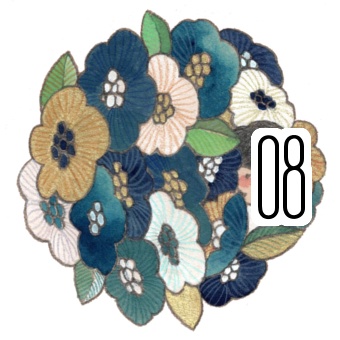 ハナマルステッカー