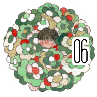 ハナマルステッカー