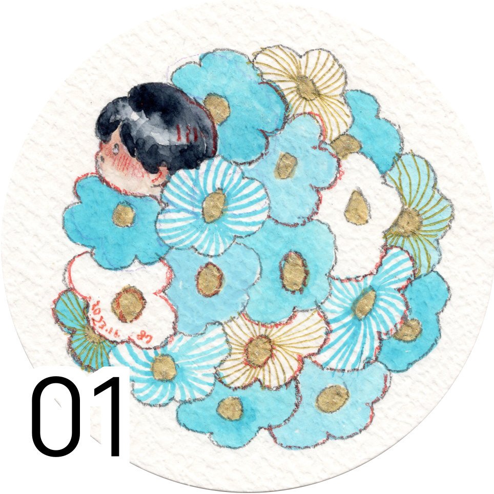 あおいろはなまる原画