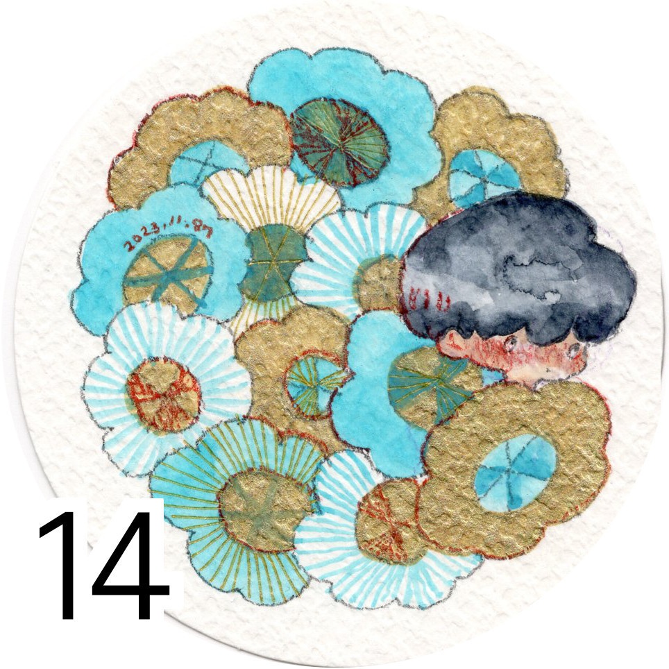 あおいろはなまる原画