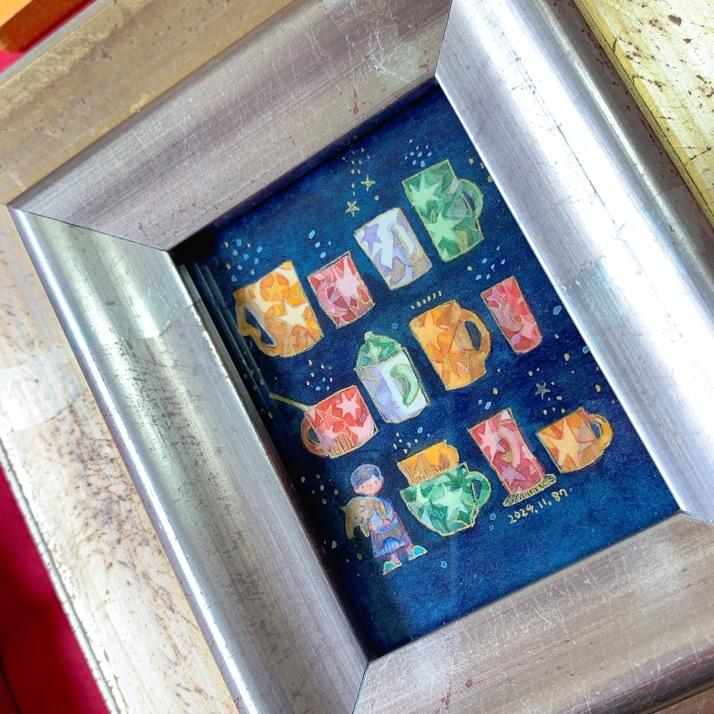 夢をならべて原画