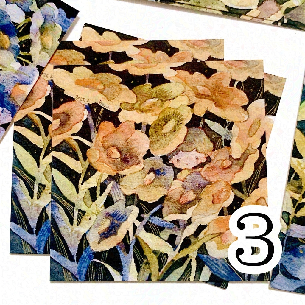 2025/2 芸術の植物学展 イラストカード