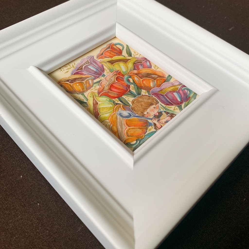 喫茶「花屋」原画①