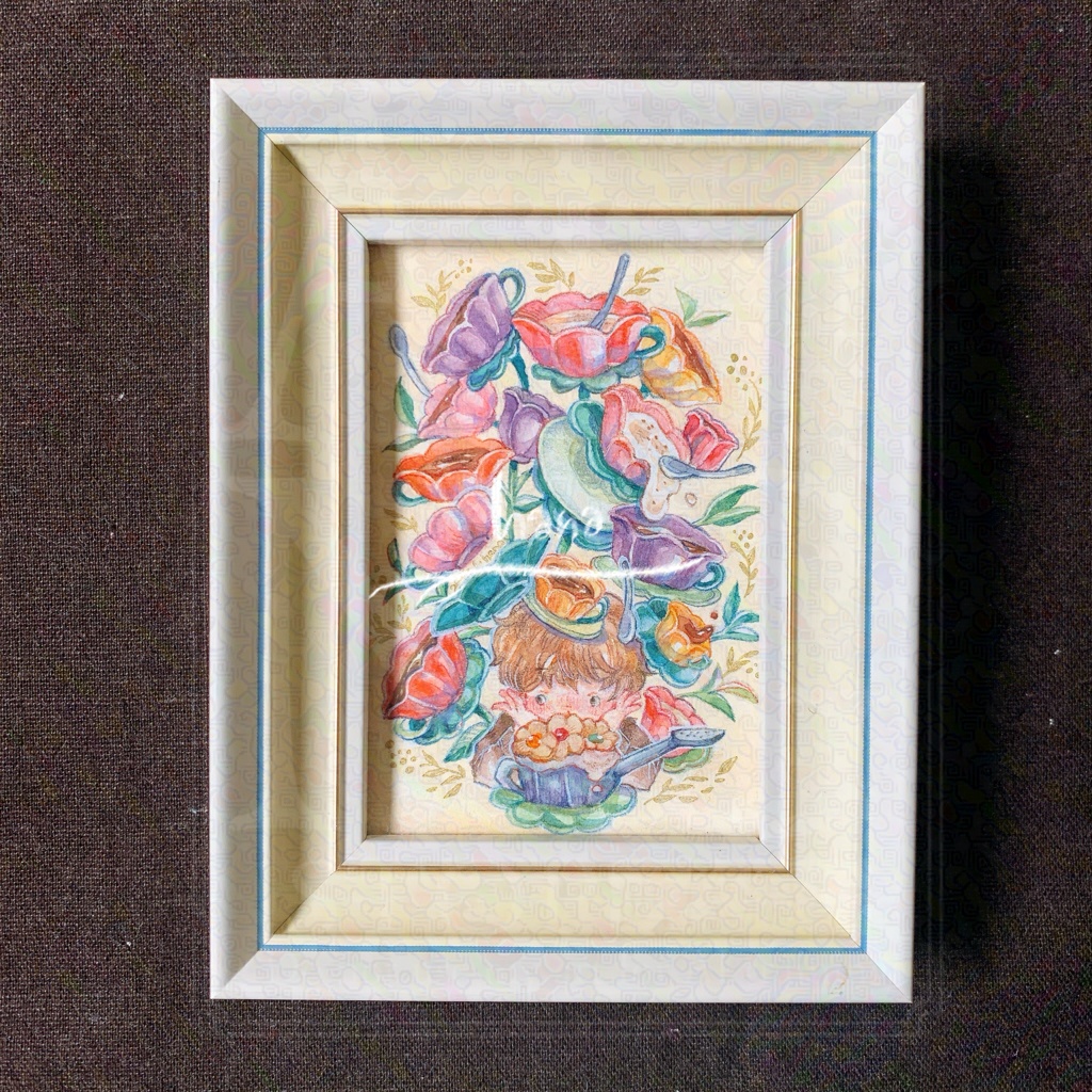 喫茶「花屋」原画②