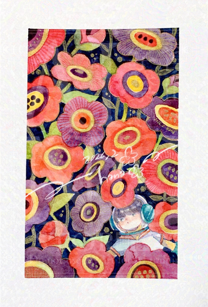 惑星植物標本原画１