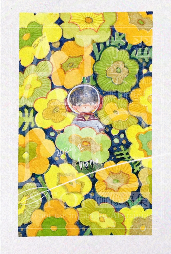 惑星植物標本原画3