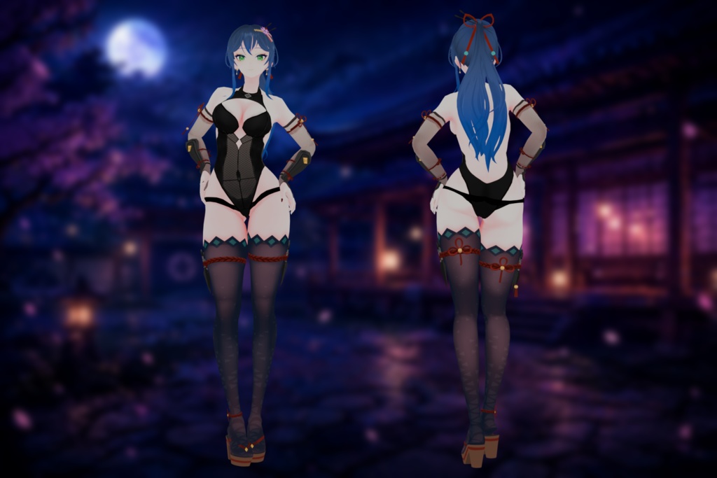 RIO - Original 3D Kunoichi