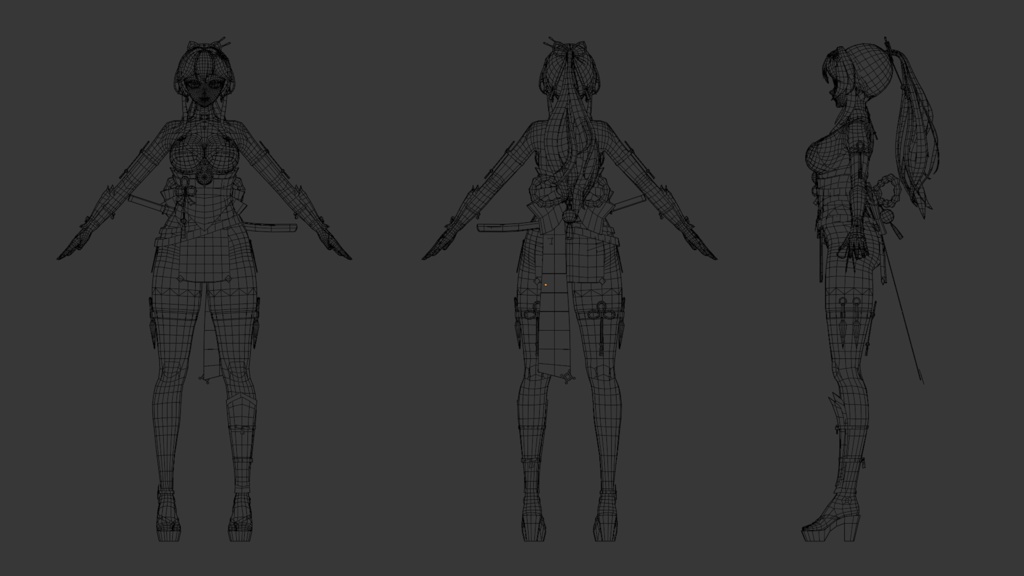 RIO - Original 3D Kunoichi