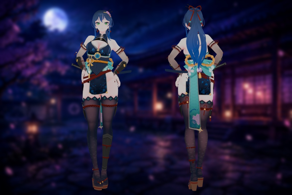 RIO - Original 3D Kunoichi