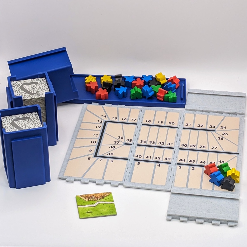 ボードゲームトラベルケース for 『カルカソンヌ』