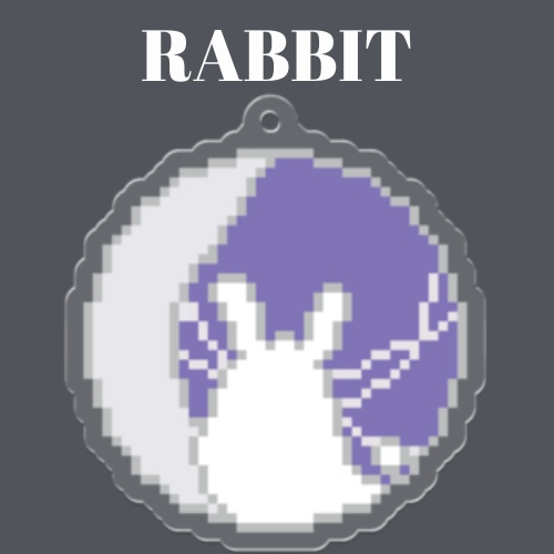 RABBIT小隊ロゴキーホルダー