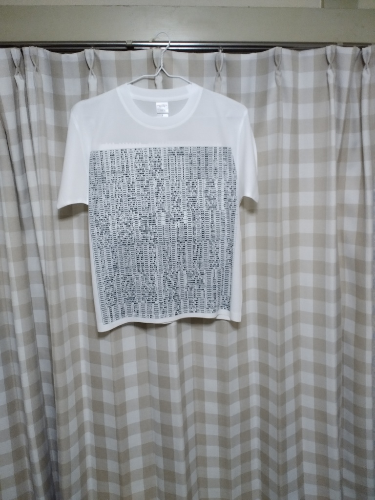 着る単語帳Tシャツ 高校入試用