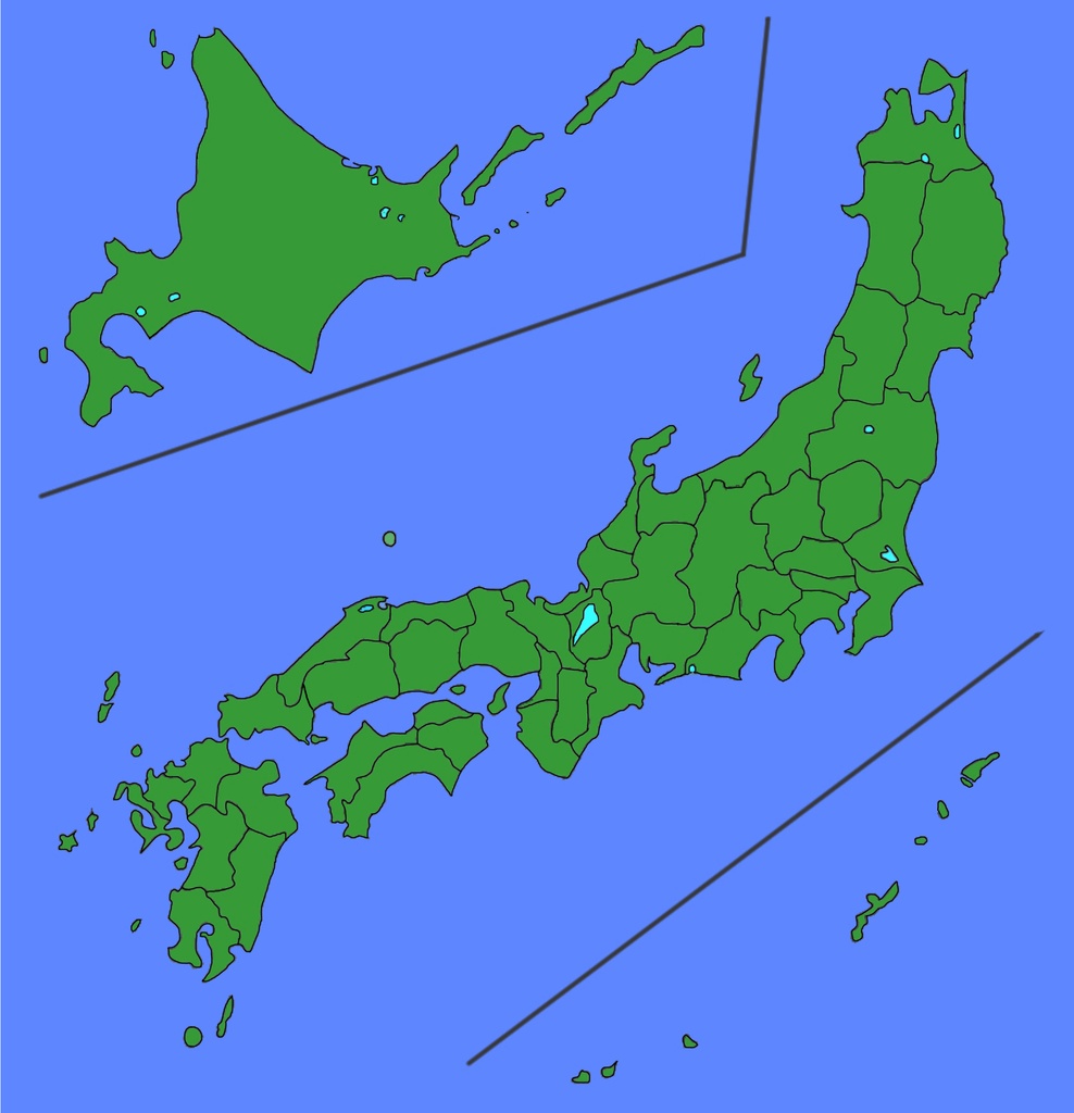 日本地図