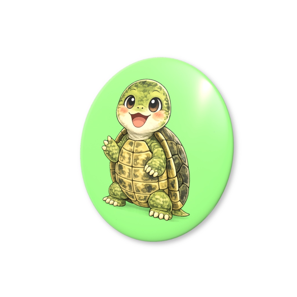 ター君 缶バッジ 直径44mm