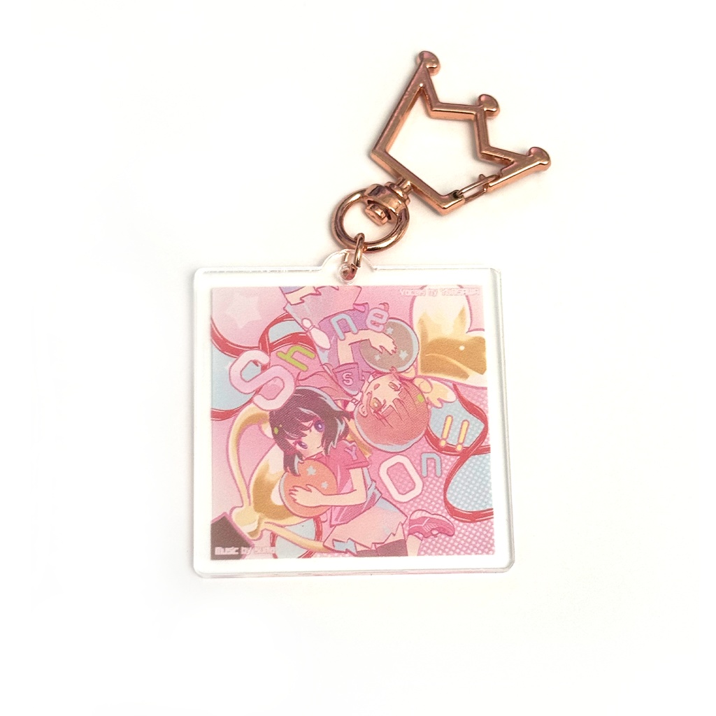 ゆんさわ(Shine on！ジャケット風)アクキー