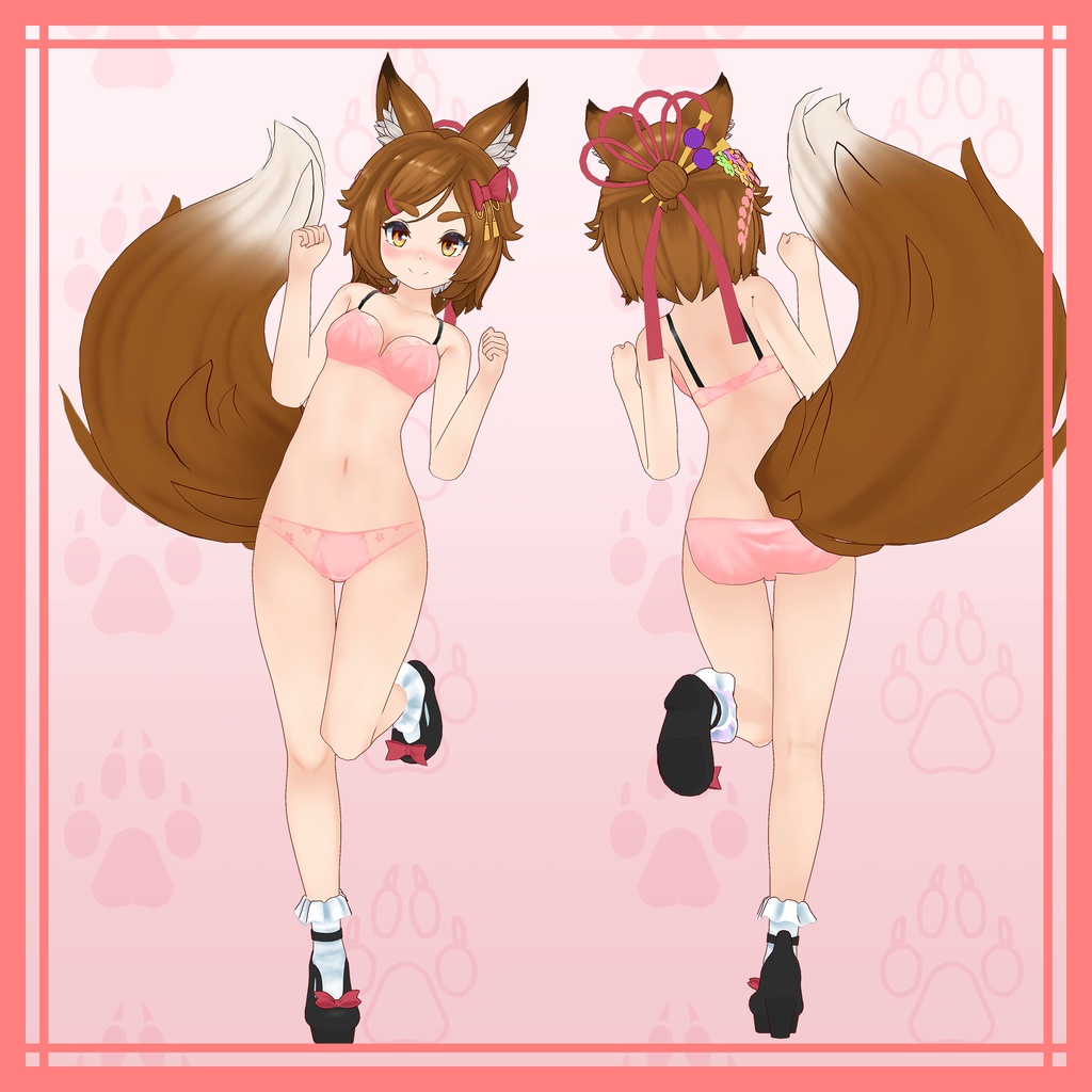 オリジナル3Dモデル「桜樹稲荷ver3.0」