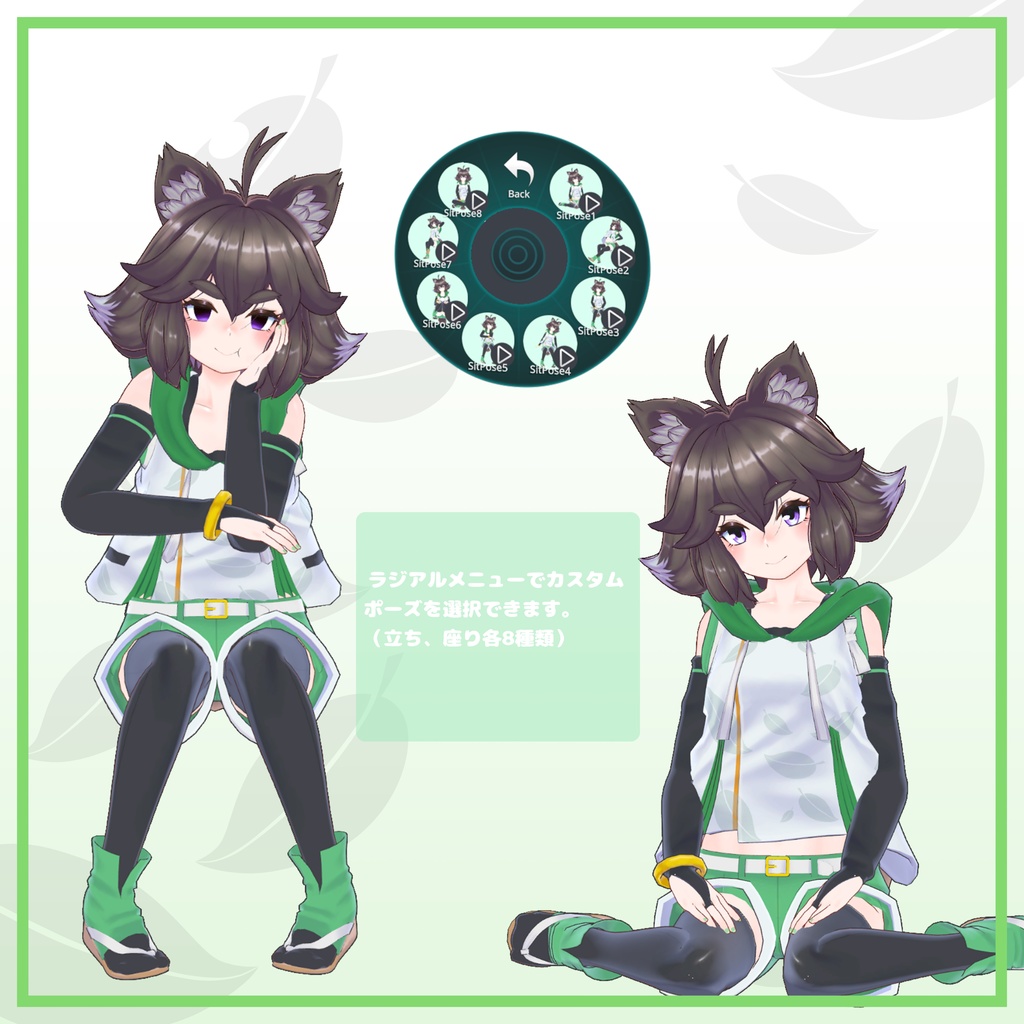 オリジナル3Dモデル「和狸茶釜」