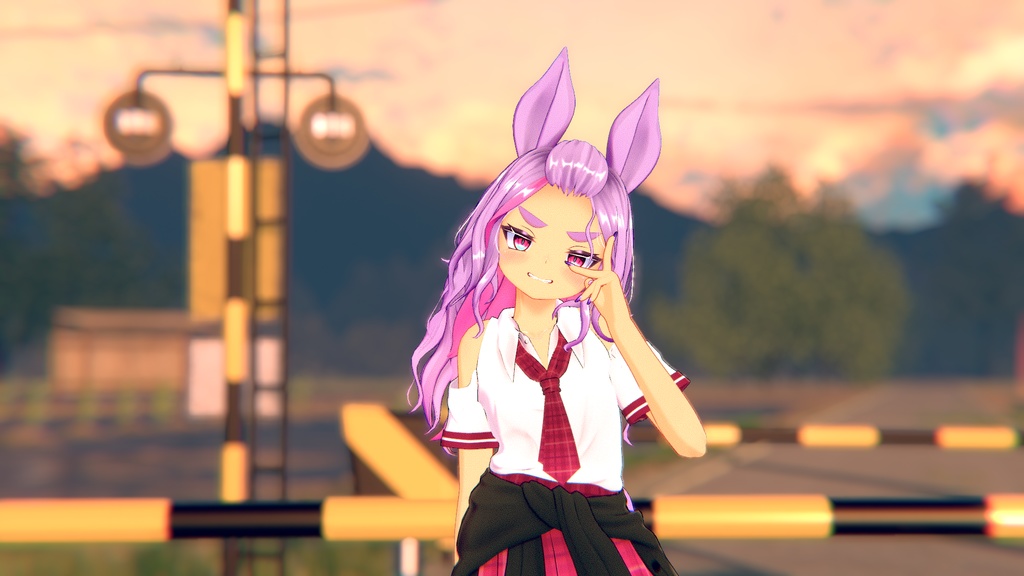 オリジナル3Dモデル コウモリの「クロワ」