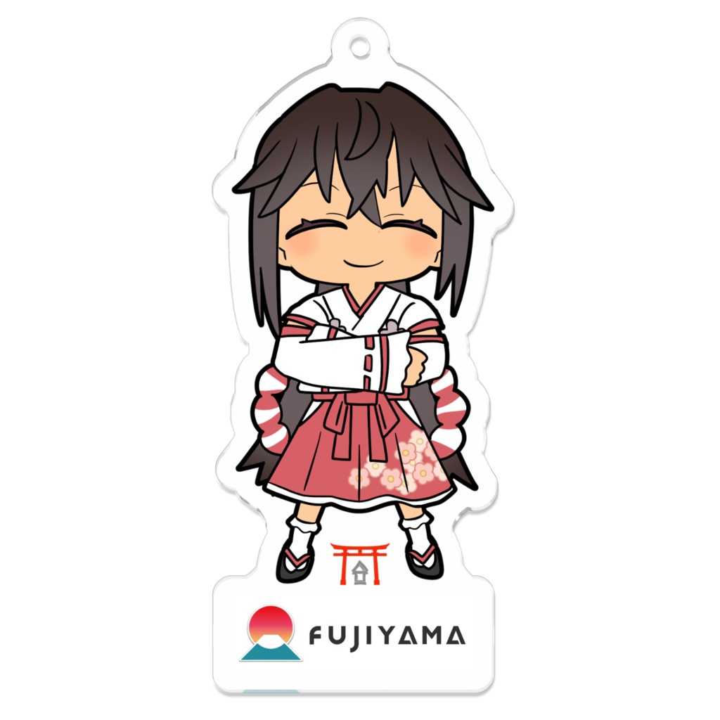 「ちはや」アクリルキーホルダー