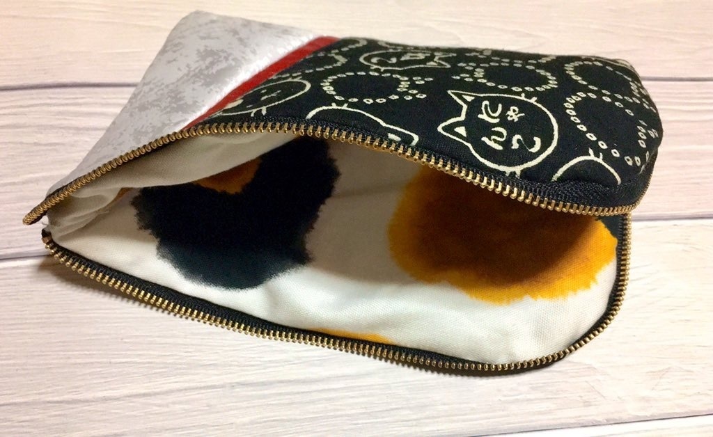 【刀剣乱舞】南泉一文字イメージL字型ファスナーポーチ