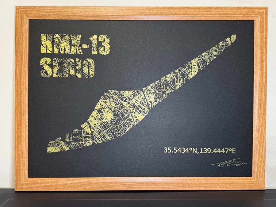 MAPアート (35.5434°N,139.4447°E)