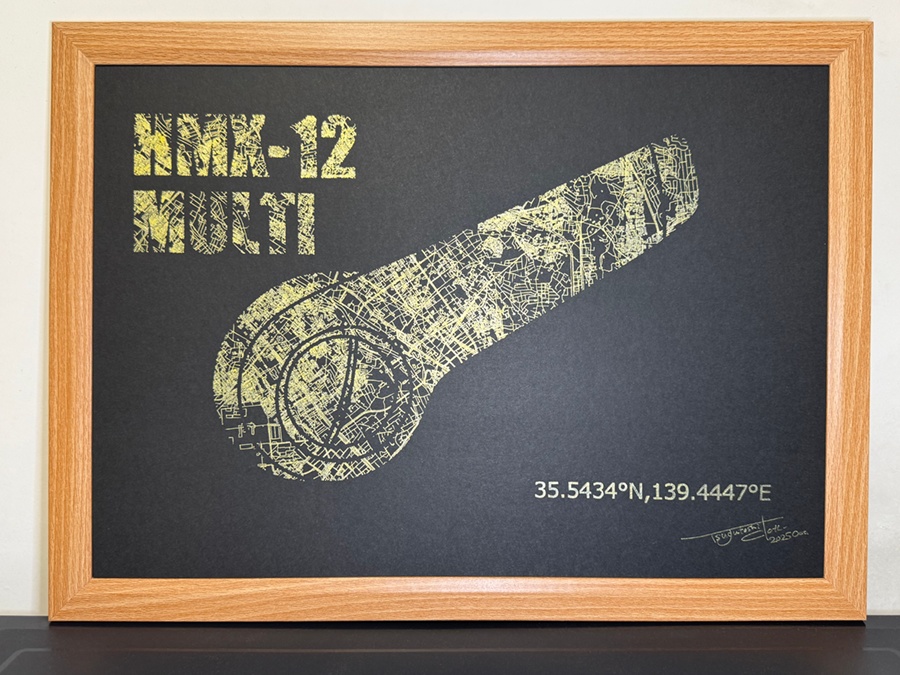 MAPアート (35.5434°N,139.4447°E)