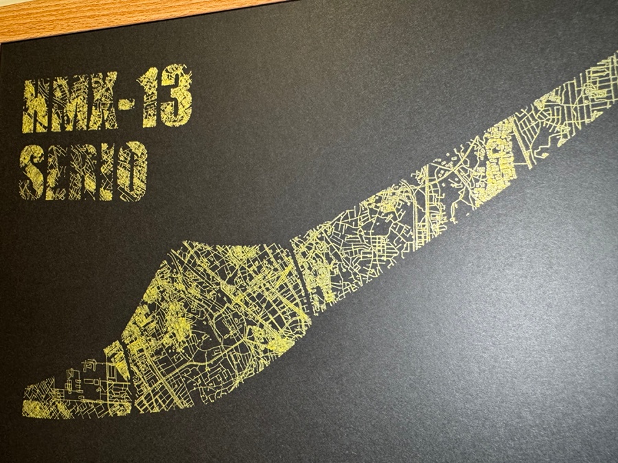 MAPアート (35.5434°N,139.4447°E)