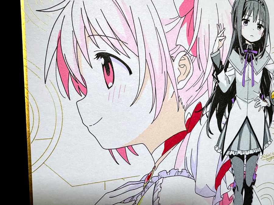 【色紙(大)】 まどか&ほむら (2026.01)