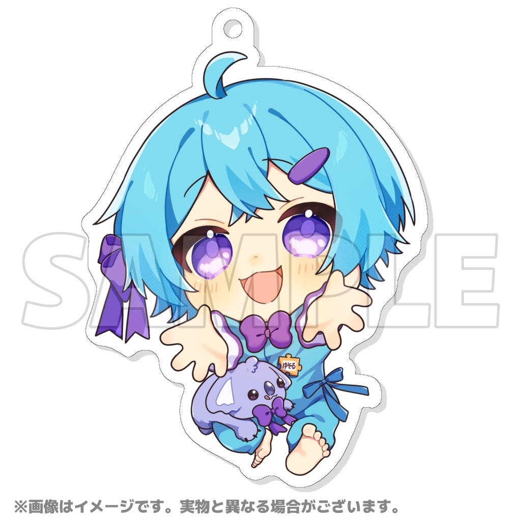 【ゆそる生誕グッズ2025】アクリルキーホルダー